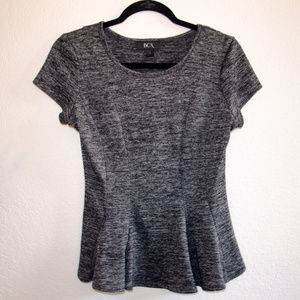 BCX Grey, Peblum Top.